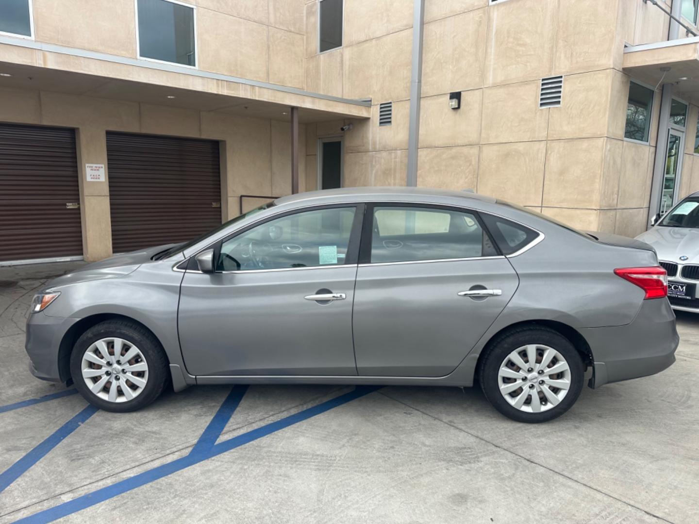 2016 Silver /Black Nissan Sentra FE+ S (3N1AB7AP7GY) with an 1.8L L4 SFI DOHC 16V engine, CVT transmission, located at 30 S. Berkeley Avenue, Pasadena, CA, 91107, (626) 248-7567, 34.145447, -118.109398 - Photo#8